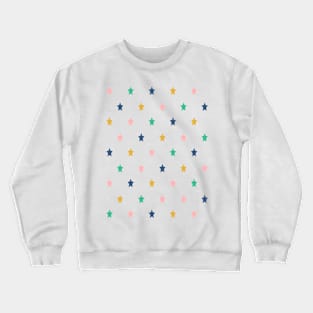 Pattern Stars Colors Crewneck Sweatshirt